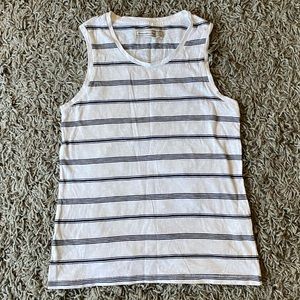 Abercrombie & Fitch Striped Muscle Tank